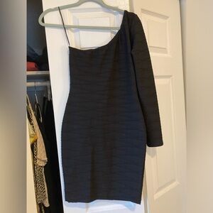 Guess One-Shoulder BodyCon Dress, Size M